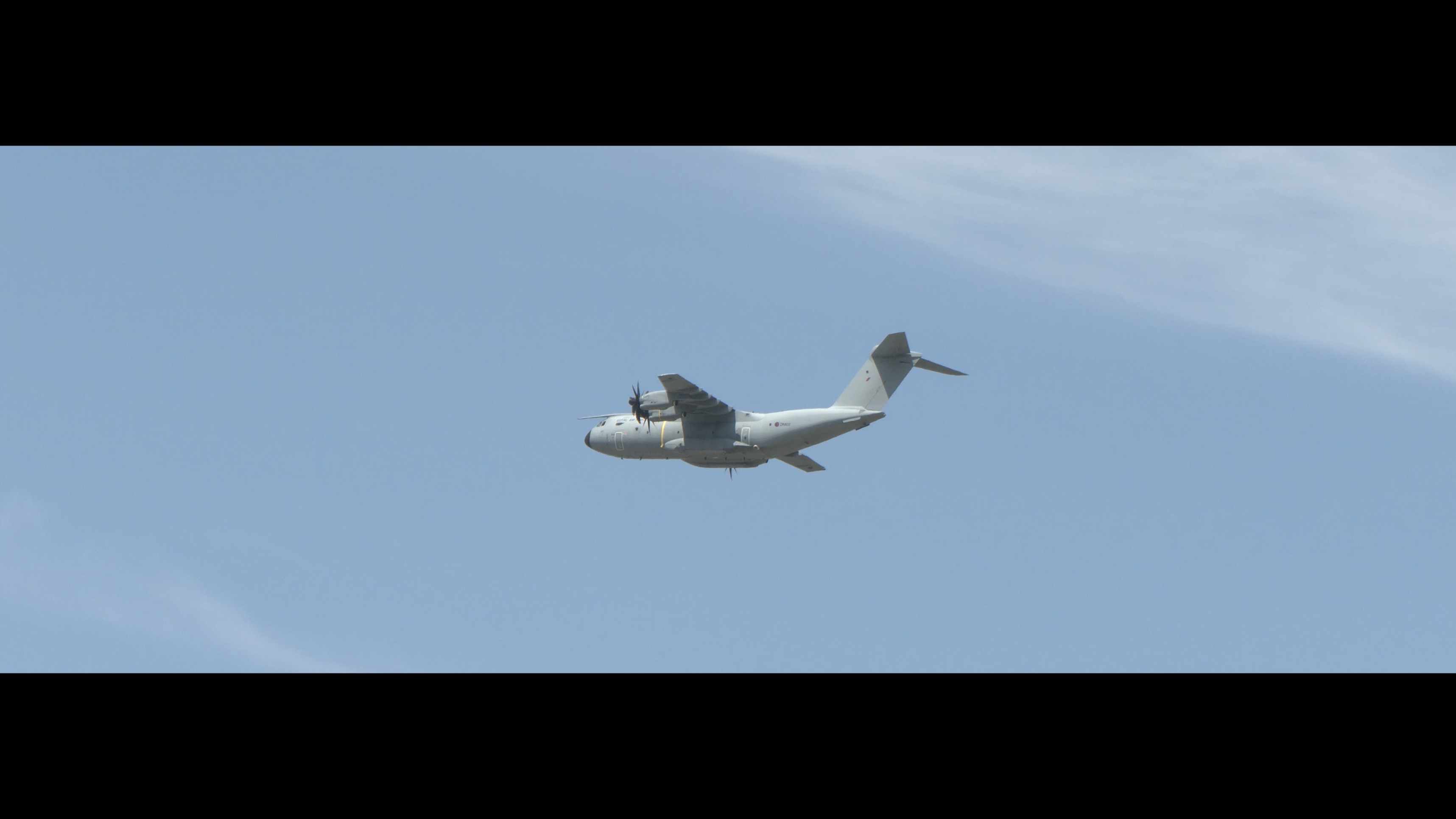 Atlas A400M Flypast over Heathrow